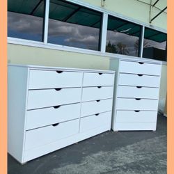 5 and 8 drawers dresser / Five and eight drawers dresser