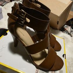 Sandals  Size 7.5  COGNAC Brn
