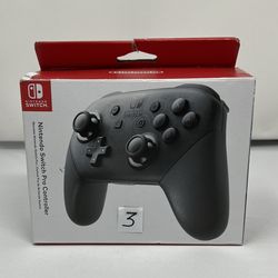 Nintendo Switch Pro Controller (Lot 3)