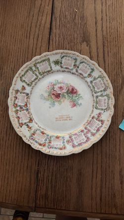 Plate from 1909