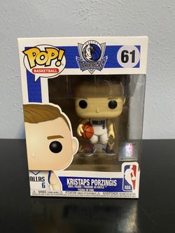 NBA Dallas Mavericks Funko Pop Kristaps Porzingis Basketball 