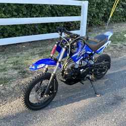 Blue Apollo 110cc Kids Dirt Pit Bike 