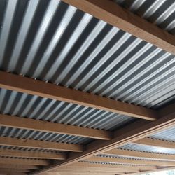 Galvanized Roof Panels 10' X 3' I