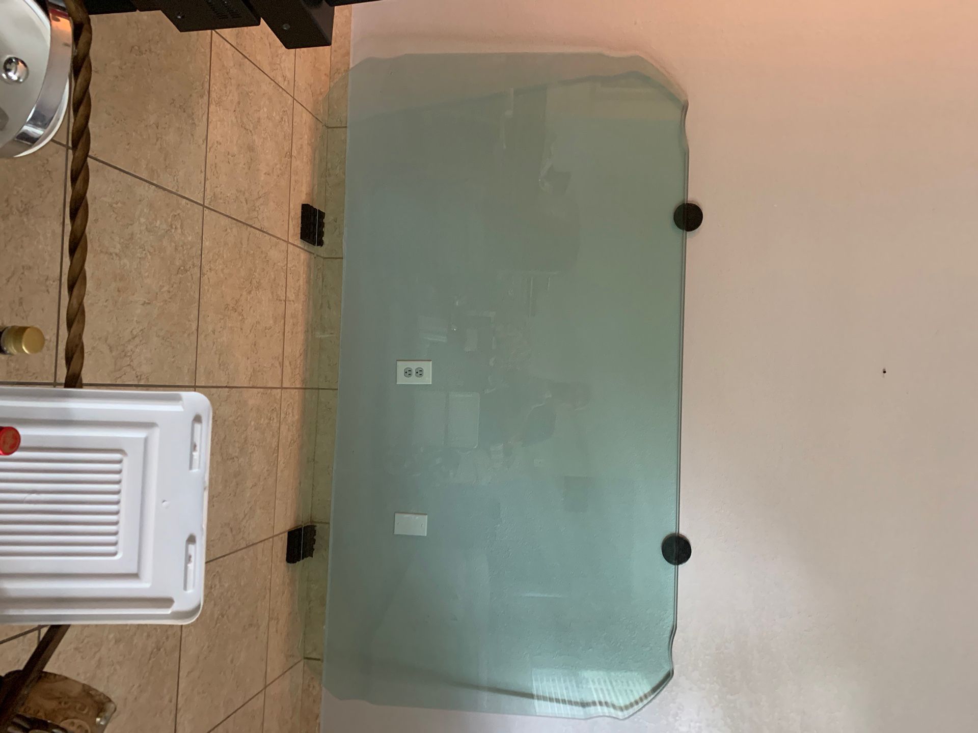 Table Glass Table Only 