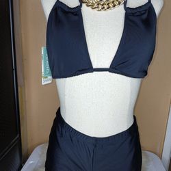 Black Two Piece Bikini 