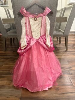 Halloween girl costume aurora princess size 6 year old