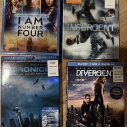 Blu Ray movie lot