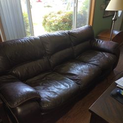 Leather Couch