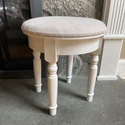 Wooden Unused Vanity Stool