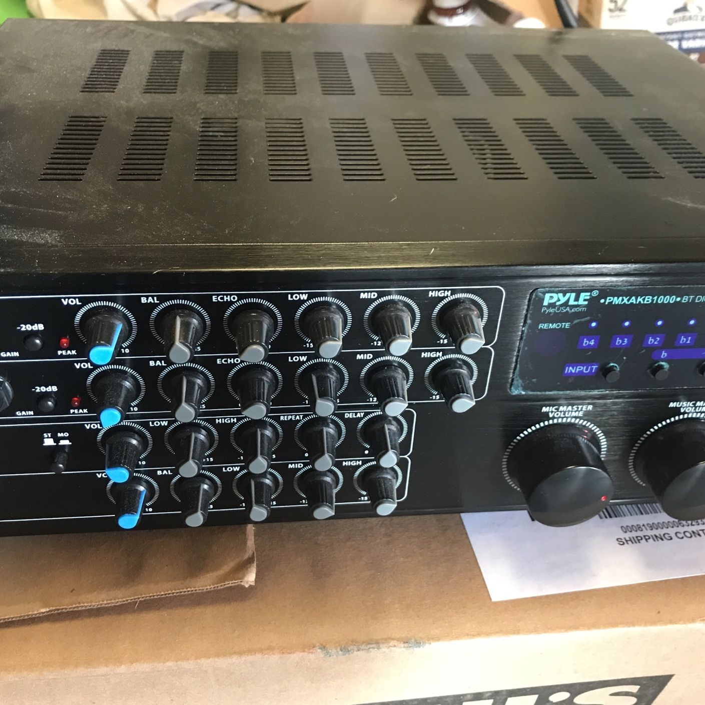 Pyle Digital Kareoke Mixing Amplifier
