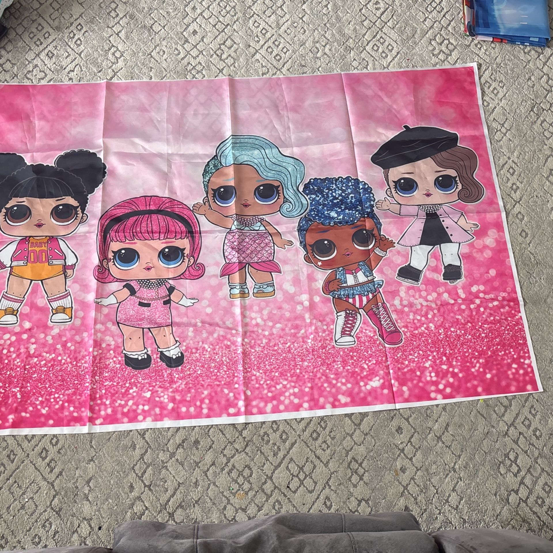 LOL Dolls Backdrop
