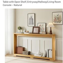 Console table