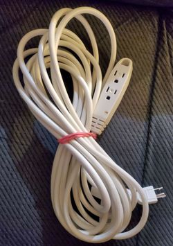 25 FT 3 Outlet Extension Cord