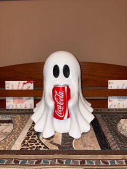 Ghost Holding Coca Cola