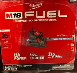 Milwaukee 12”miter saw kit