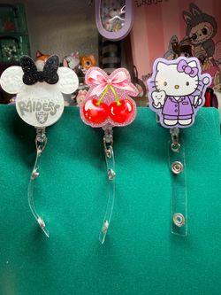 Fun work badge holders