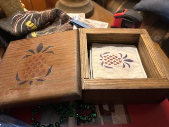 Wooden coaster box