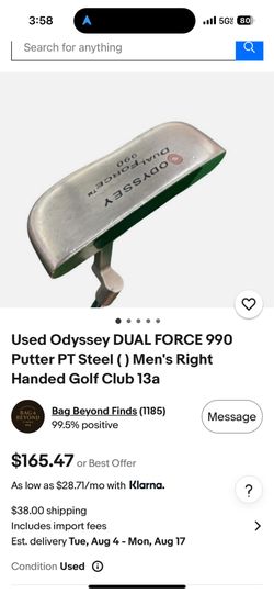 ODYSEEY Putter-dual force