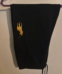 Polo sweatpants black size 1xb