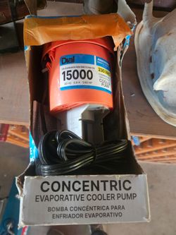 Evap cooler pump.