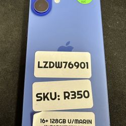 On Sale iPhone 16+ 128GB Unlocked 