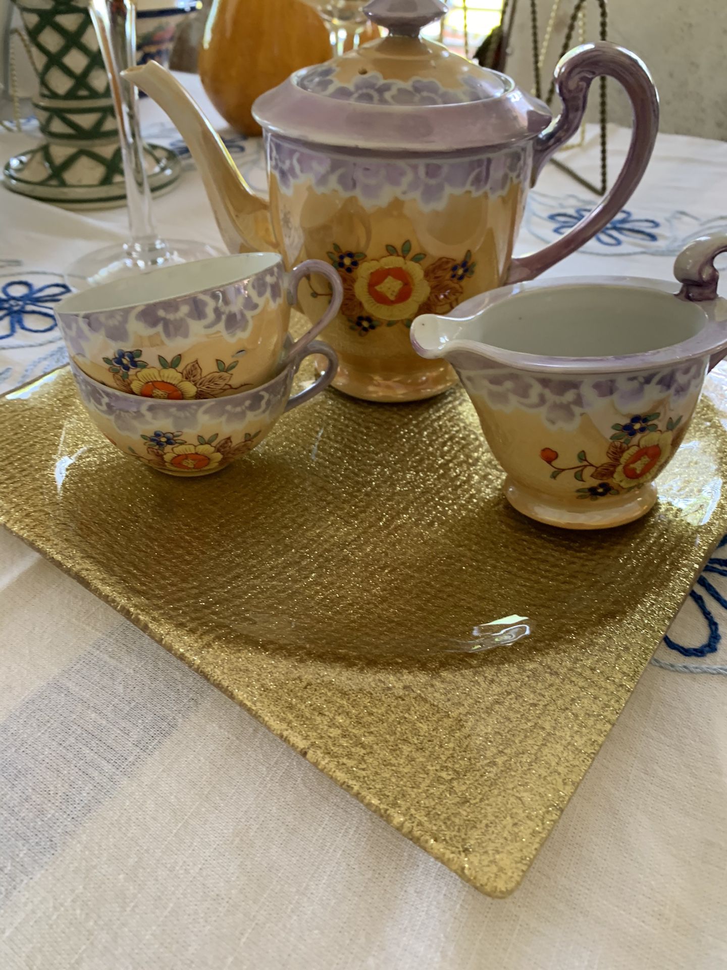 Vintage tea set 4 piece