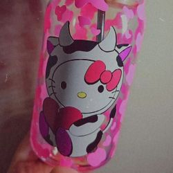 Hello Kitty Glass Cup 