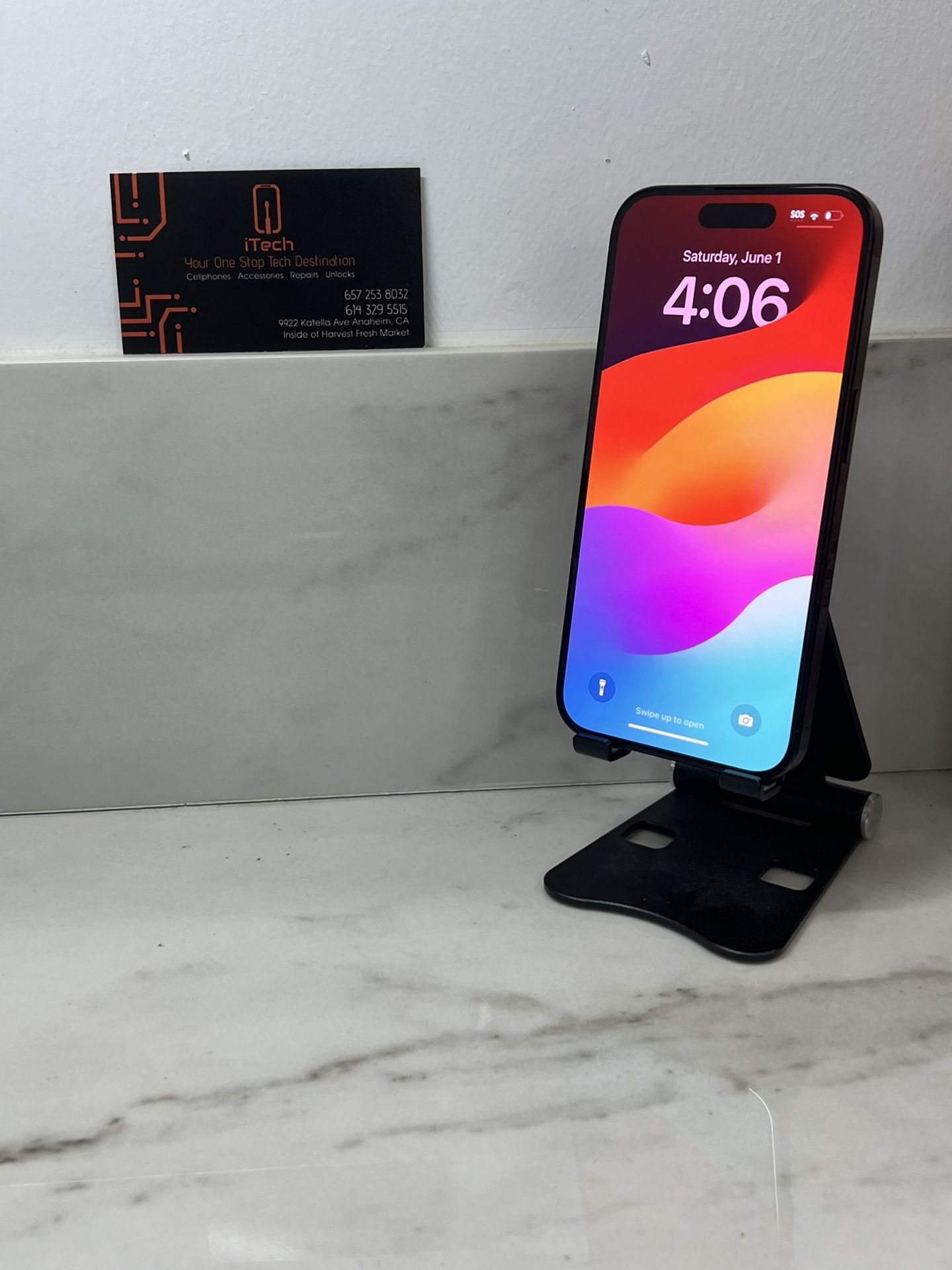 iPhone 15 Pro 128GB Battery π %100 Unlocked $950