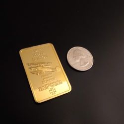 German Gold Bar Collectible 