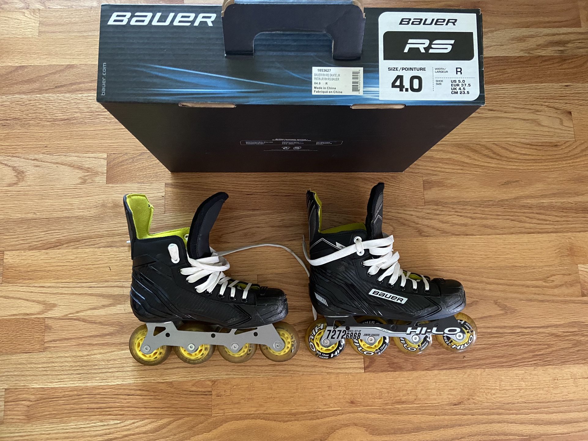 Kid’s Roller Blades 4/5-Bauer Brown