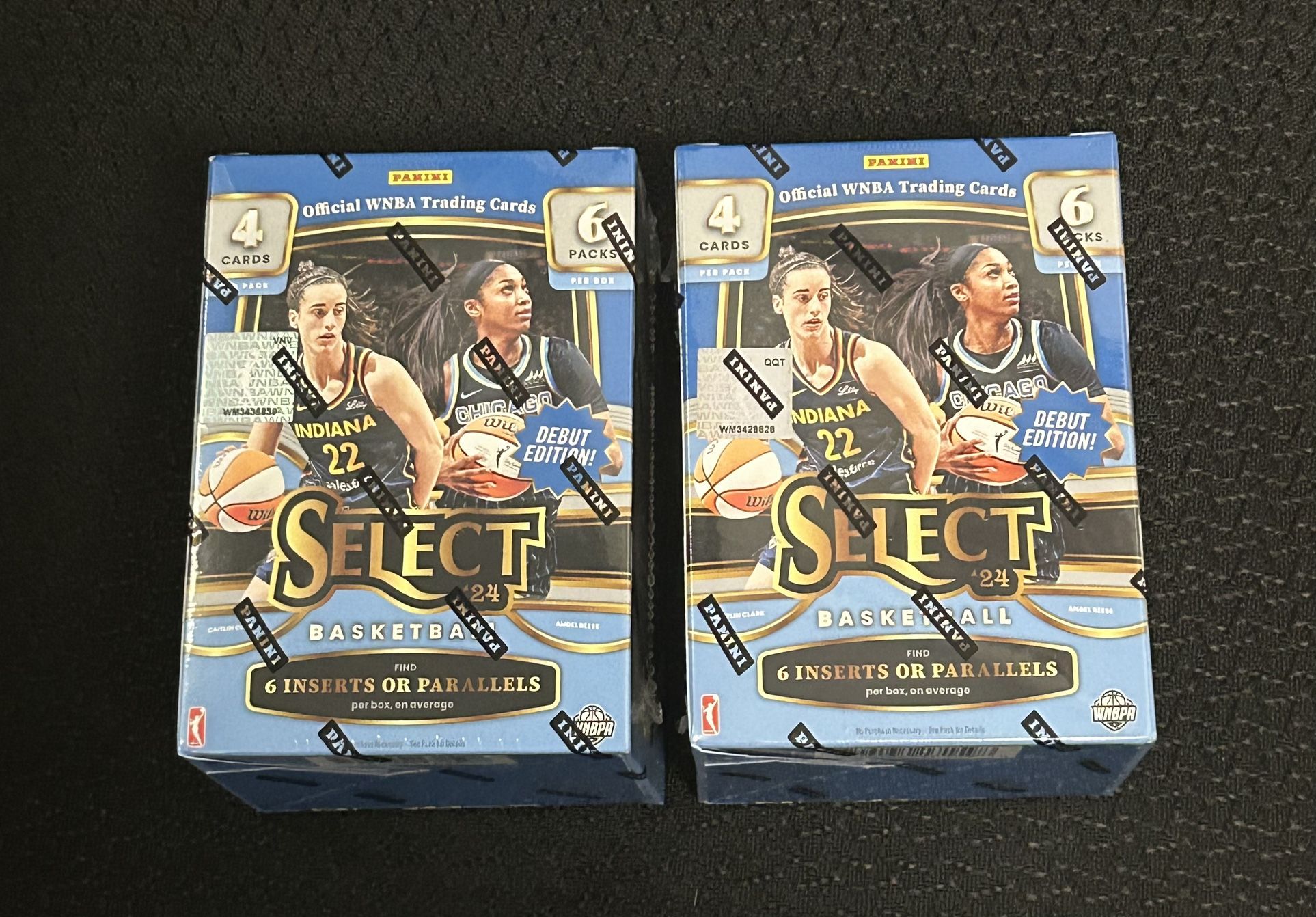 2024 Panini Select WNBA Basketball Factory Sealed 6 Pack Blaster Box