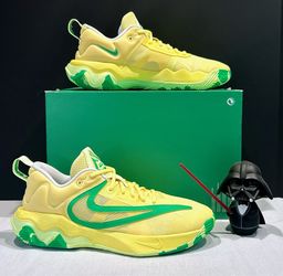 Nike x Giannis - Immortality 3 ‘Soft Yellow / Green Shock’: DS Deadstock Men’s Size 9.5