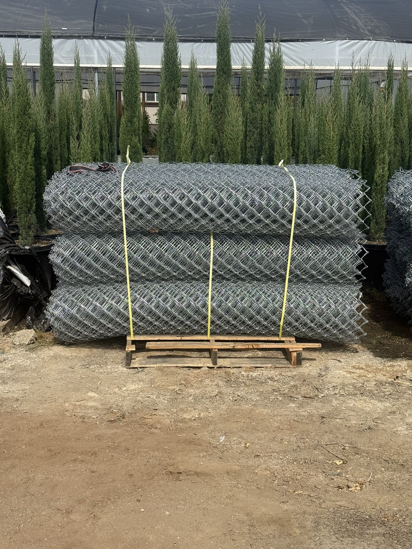 New Chainlink Fence Rolls 6x50 Feet Each