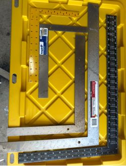 5 Metal Squares For $20