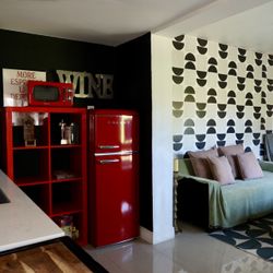 Galanz Retro Red Fridge