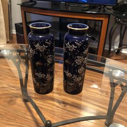 Japanese Decor ( Two Vases (20 Ea. ( Or two for $25