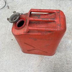 Vintage 5 Gallon Gas Can