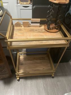 Coffee cart and accessories for Sale $20