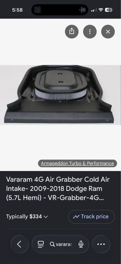2013-2018 RAM 1500 VARARAM Intake 5.7L
