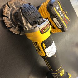 Dewalt DCG413 Grinder w/Flex Volt Battery 