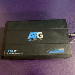 ATGM1 500W Class D Monoblock Amplifier 