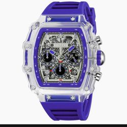ACW2305-010 - Activa X Invicta Men's Watch w/ Skeleton Dial - 44.3mm, Purple (ACW2305-010)