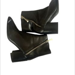 Aldo Black Booties Women Size 7.5