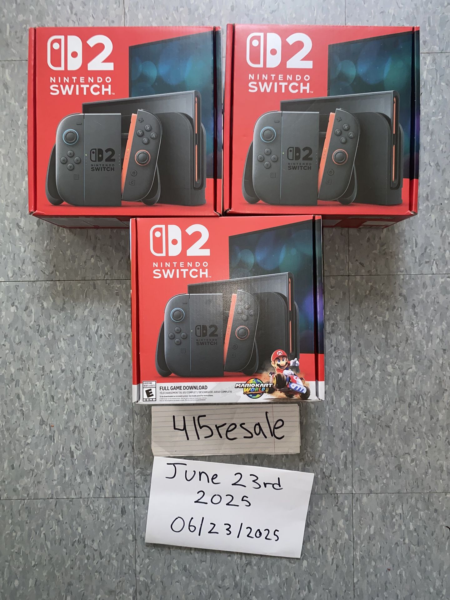 Nintendo Switch 2 Bundle Mario Kart World
