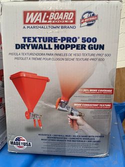 Drywall hopper gun. Texture-Pro 500.