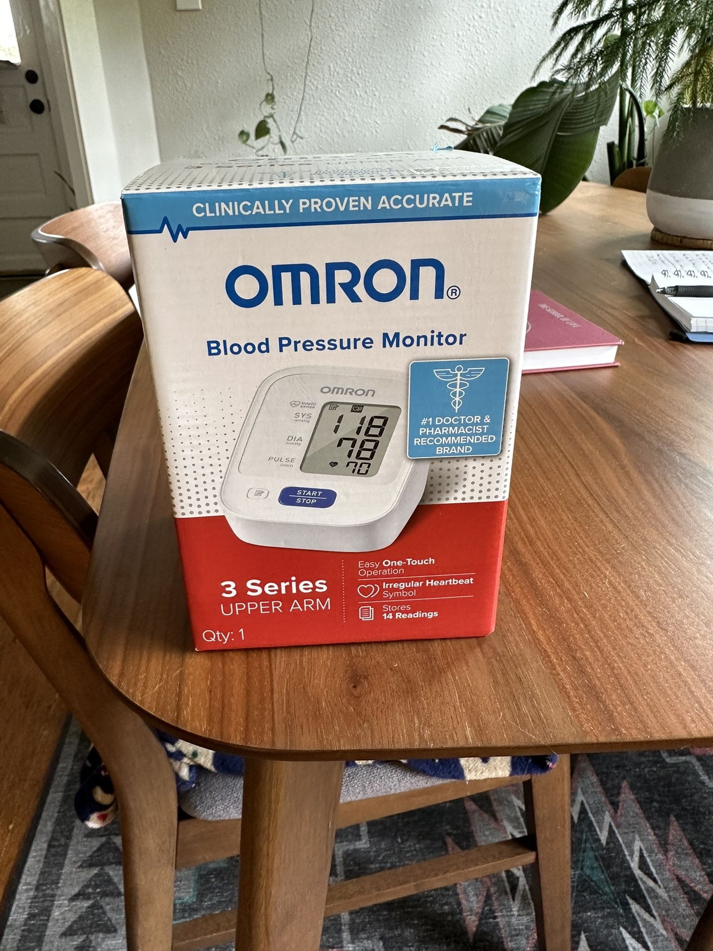 Omron Blood Pressure Monitor