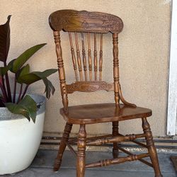 Par de sillas de madera maciza estilo vintage / rústico 🪑🪵