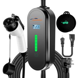 Level 1 Level 2 EV Charger for J1772 Electric Cars 16Amp 110V/240V