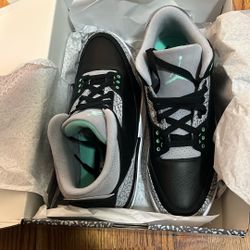 Air Jordan 3 Retro Black/Green 