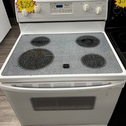 Glass Top Whirlpool Stove 